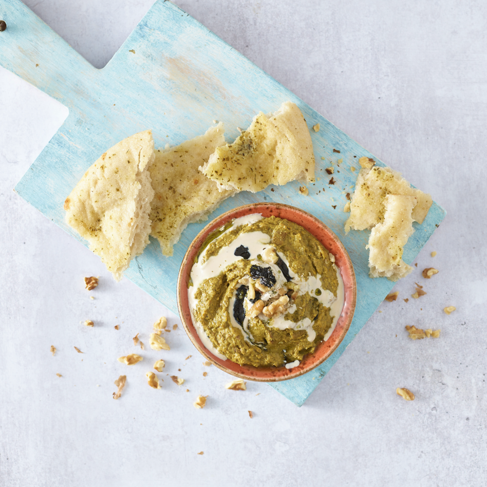 Grilled Aubergine & Walnut Dip (Kashk-e Bademjan)