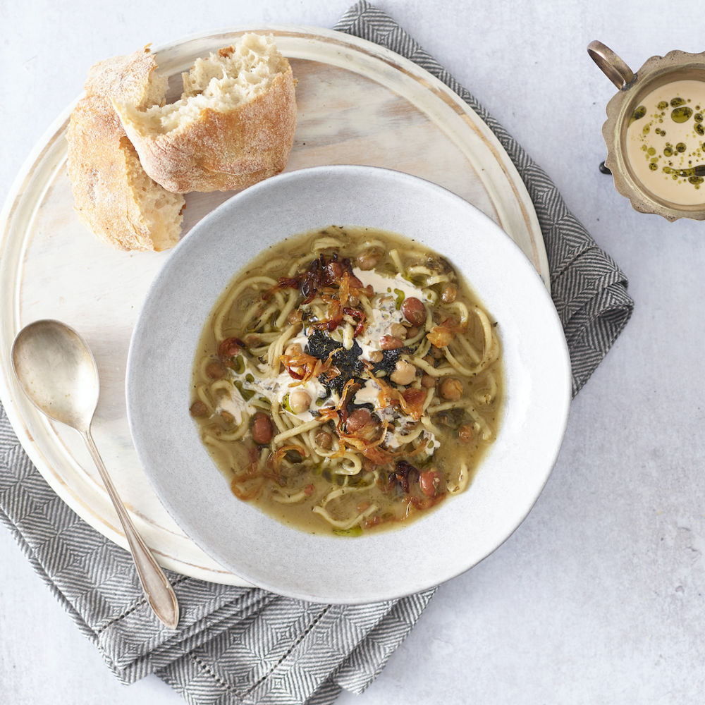 Persian Noodle Soup (Ash Reshteh)