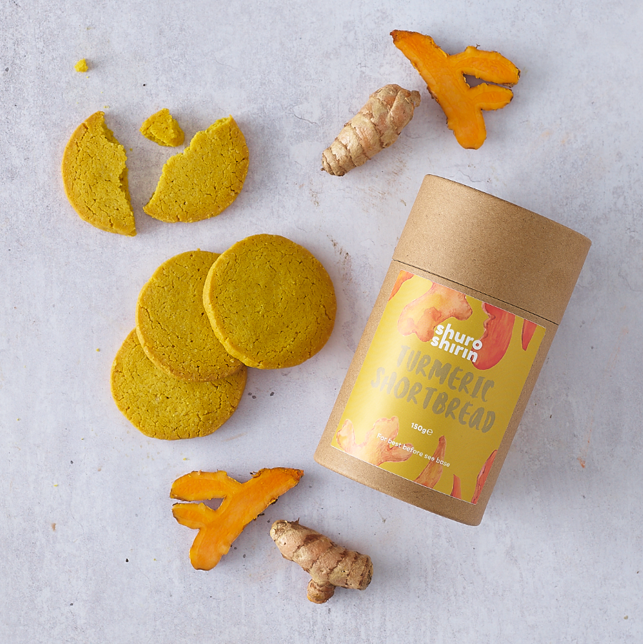 Turmeric Shortbread